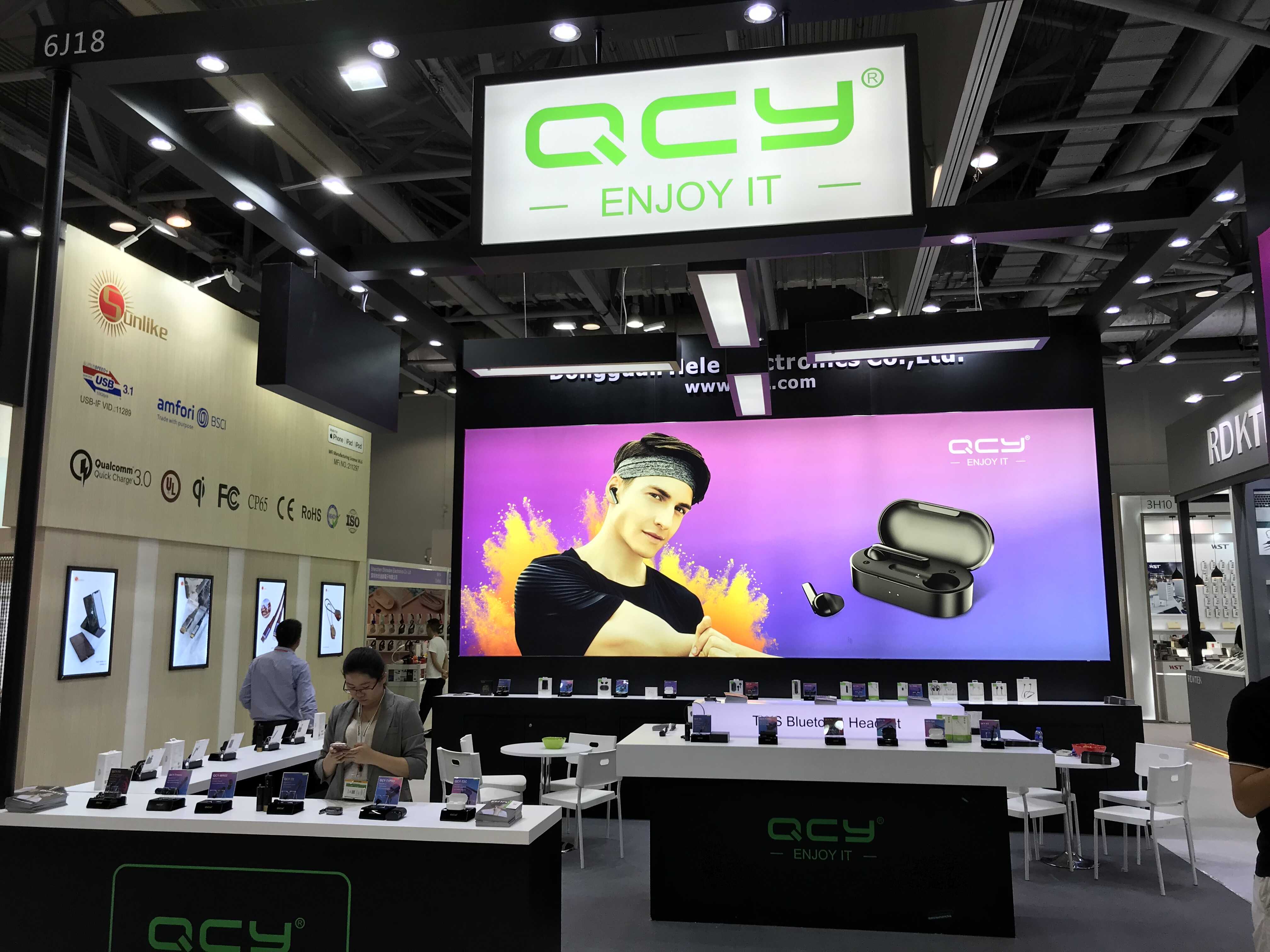 2019年10月香港环球资源消费电子展QCY瞩目登场